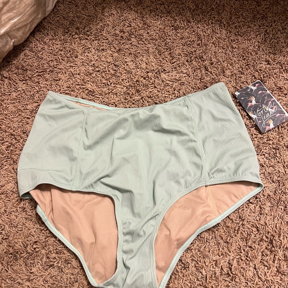 Kortni Jeane High-Waisted Bikini Bottoms
